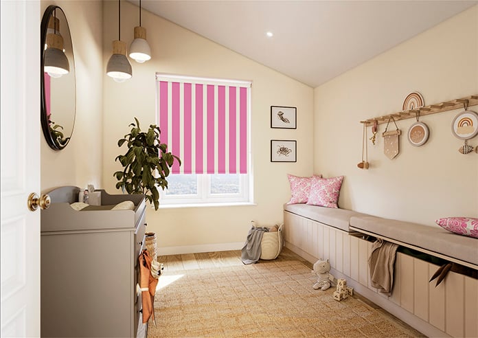 The British Stripe Co. Henry, Notting Hill No.1 - Roller Blind - Image 7
